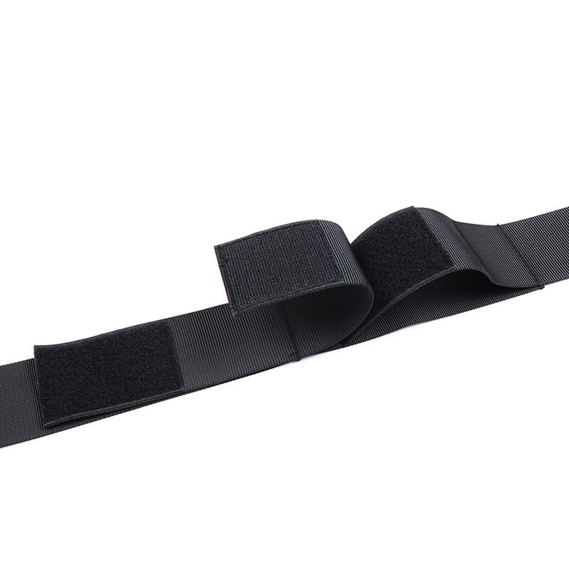 OHMAMA FETISH - NYLON HANDCUFFS AND COLLAR