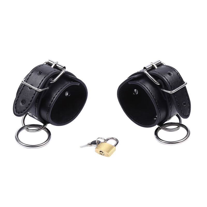 OHMAMA FETISH - O-RING LOCKING WRIST RESTRAINTS