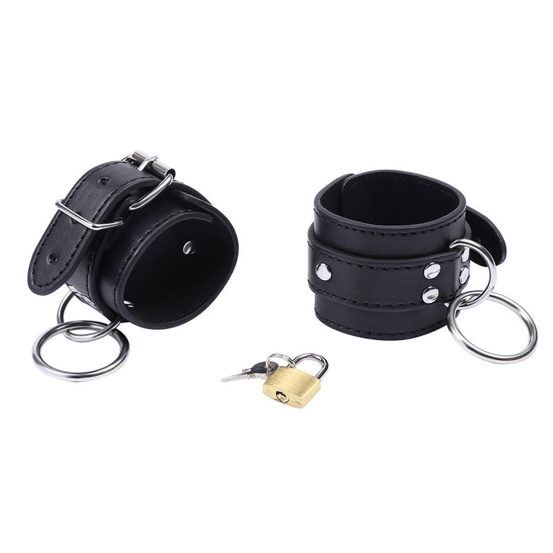 OHMAMA FETISH - O-RING LOCKING WRIST RESTRAINTS