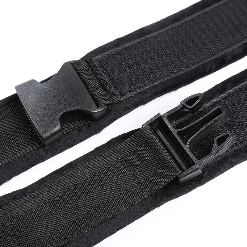OHMAMA FETISH - HOOK AND LOOP CLOSURE NYLON WRIST RESTRAINTS