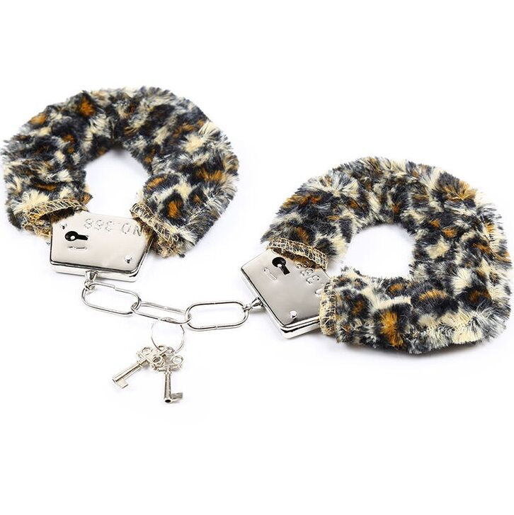 OHMAMA FETISH - VELVET-LINED METAL CUFFS