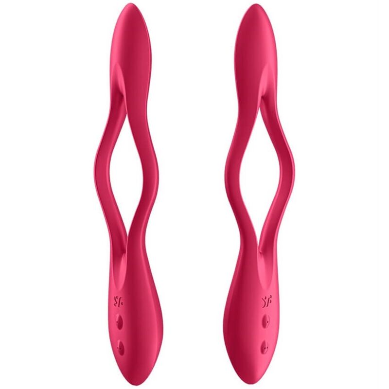 SATISFYER - MULTI ELASTIC JOY RED VIBRATOR