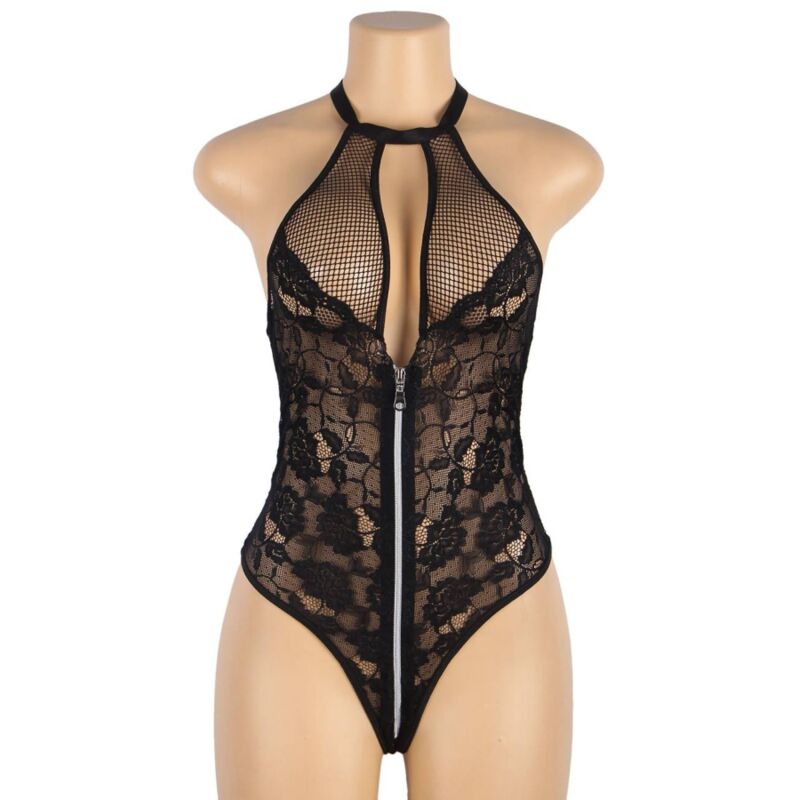 SUBBLIME - TEDDY DENTELLE FLORAL L/XL