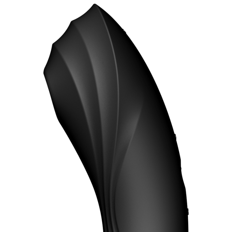 SATISFYER - CURVY TRINITY 4 BLACK STIMULATOR AND VIBRATOR