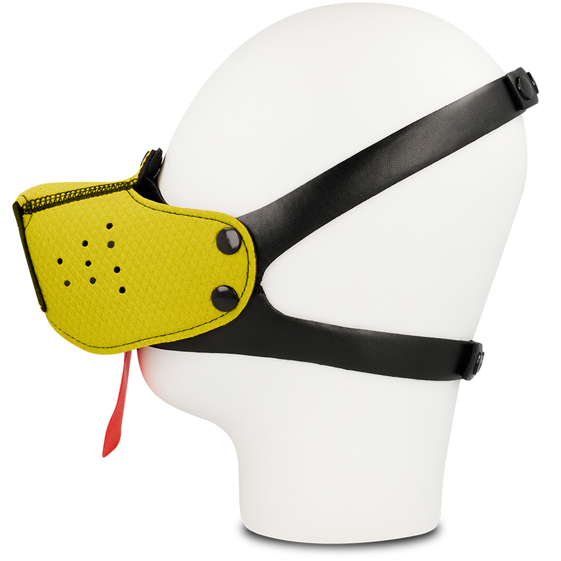 OHMAMA FETISH DOG Muzzle - Yellow