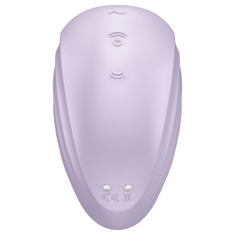 SATISFYER - PEARL DIVER ESTIMULATOR Y VIBRADOR VIOLETA