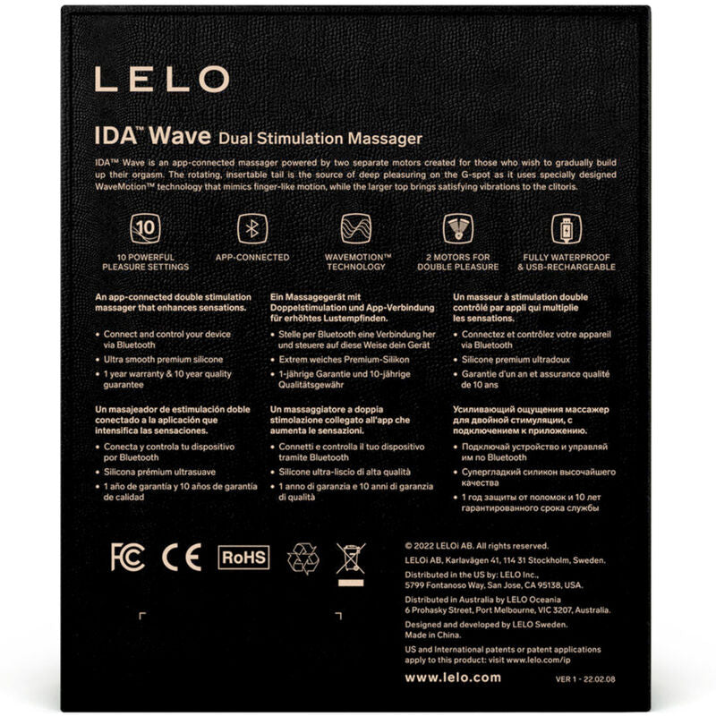 LELO - CORAL COUPLES MASSAGER LELO - IDA WAVE