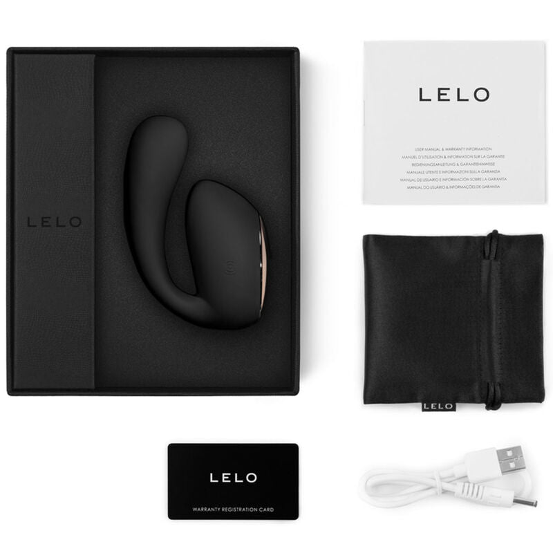 LELO - LELO COUPLES MASSAGER - IDA WAVE BLACK