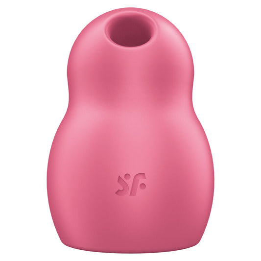SATISFYER - STIMULATEUR ET VIBRATEUR DOUBLE AIR PULSE PRO TO GO 1 BLEU