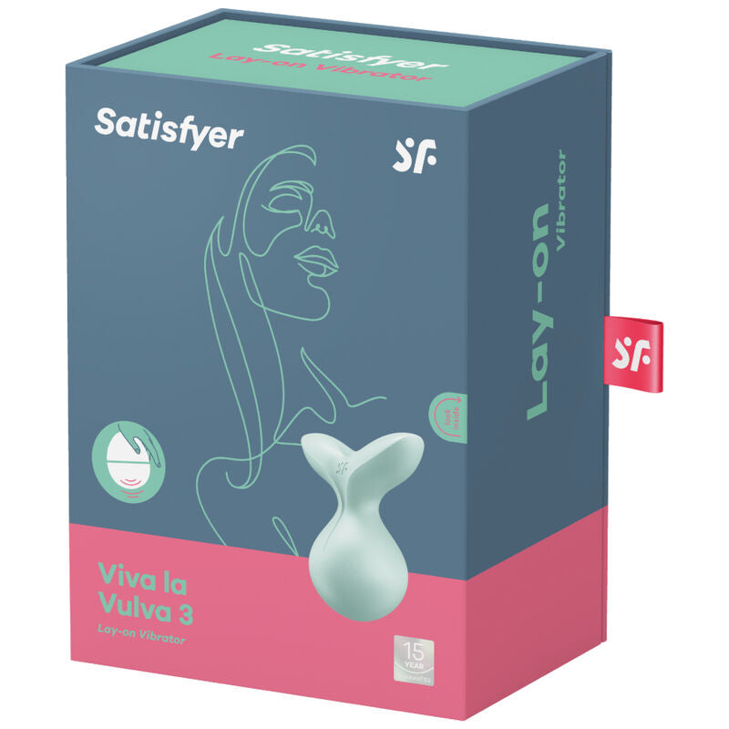 SATISFYER - VIVA LA VULVA 3 PURPLE POSER VIBRATOR