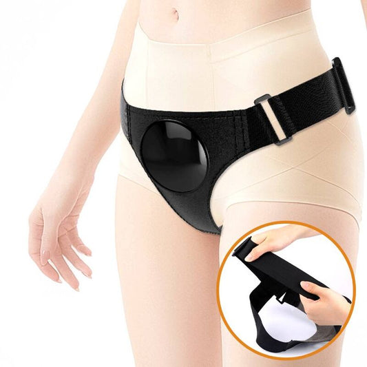 PRETTY LOVE - UNIVERSAL HARNESS BRIEFS WITH JERRY 21.8 CM NATURAL DILDO