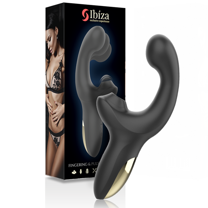 IBIZA - VIBRATEUR À ASPIRATION À ONDES