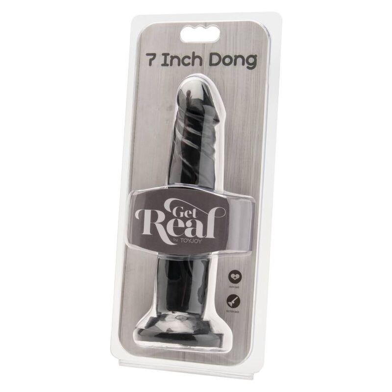 GET REAL - 18 CM BLACK DONG