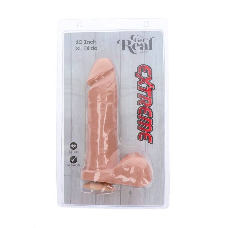 GET REAL - EXTREME XL 25.5 CM SKIN DILDO