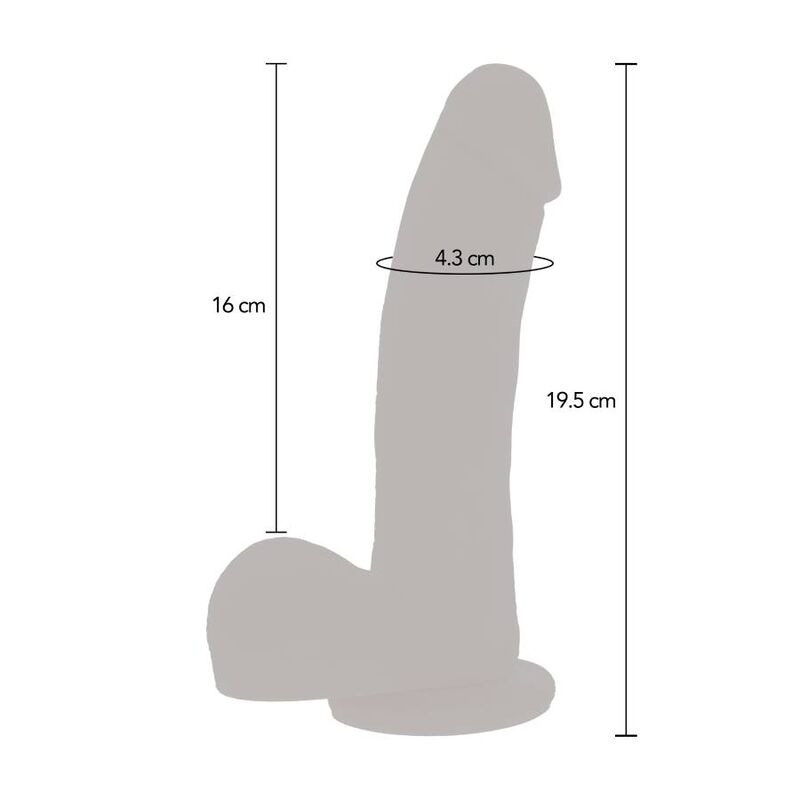 GET REAL - CONFIDENT DILDO SKIN MAGNETIC IMPULSE