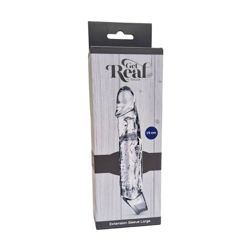 GET REAL - LONG EXTENSION 19 CM TRANSPARENT