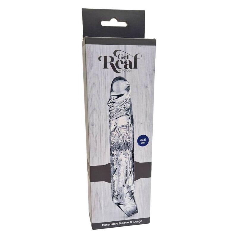GET REAL - XLARGE TRANSPARENT EXTENSION SLEEVE