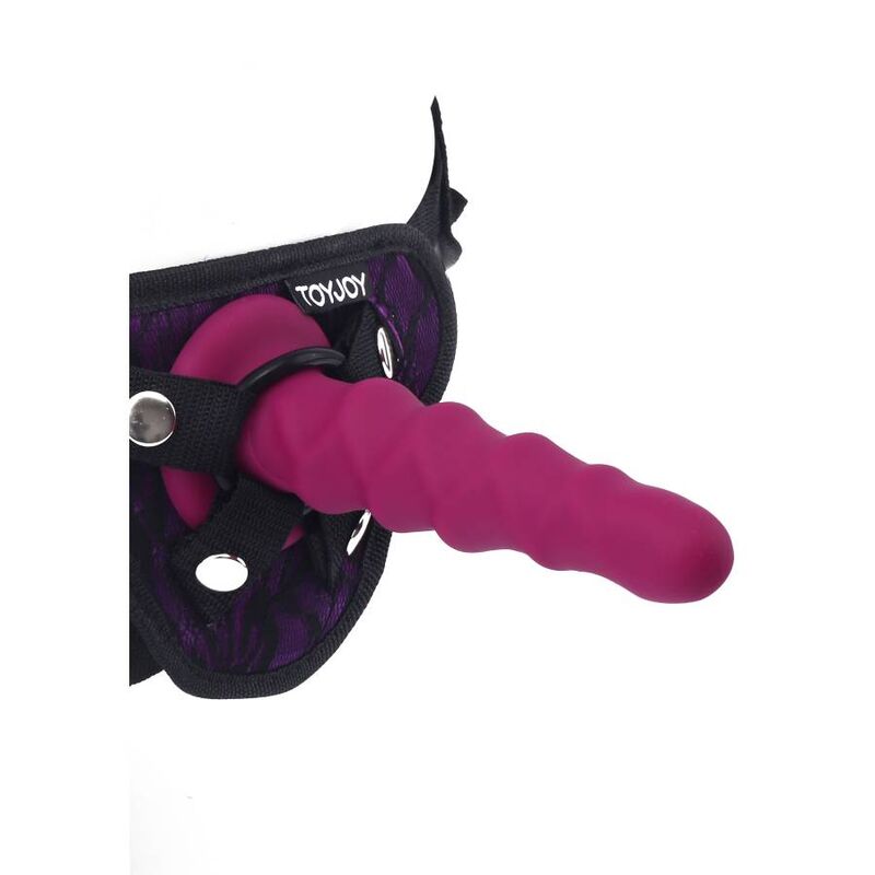 GET REAL - 12 CM RIBBED DONG RED