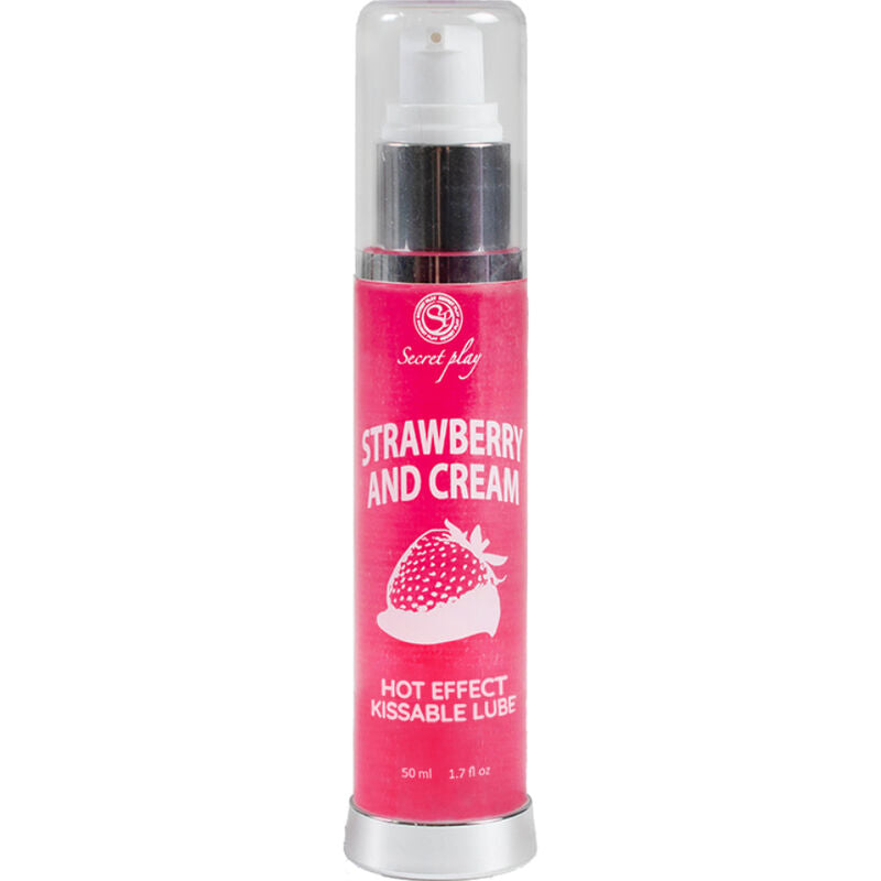 SECRETPLAY - 2-1 LUBRICANT WARM EFFECT STRAWBERRY &amp; CREAM 50 ML