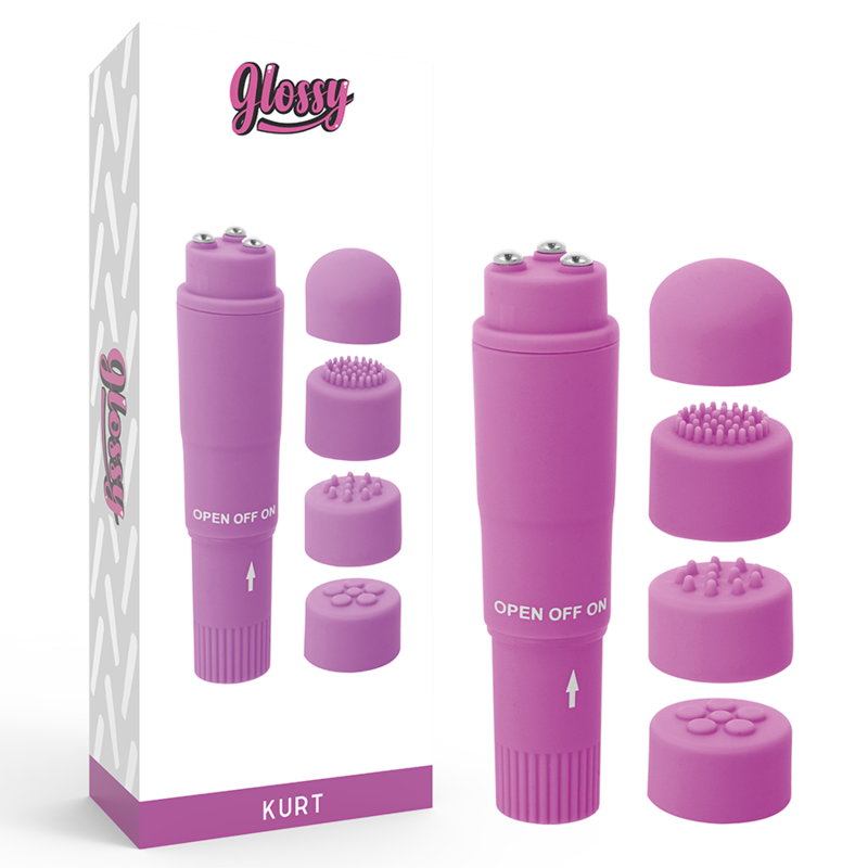 GLOSSY - KURT VIOLET POCKET MASSAGER
