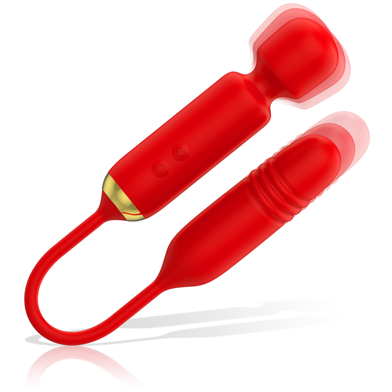 MIA - TOSCANA DOUBLE PLEASURE WAND + TOP AND BOTTOM