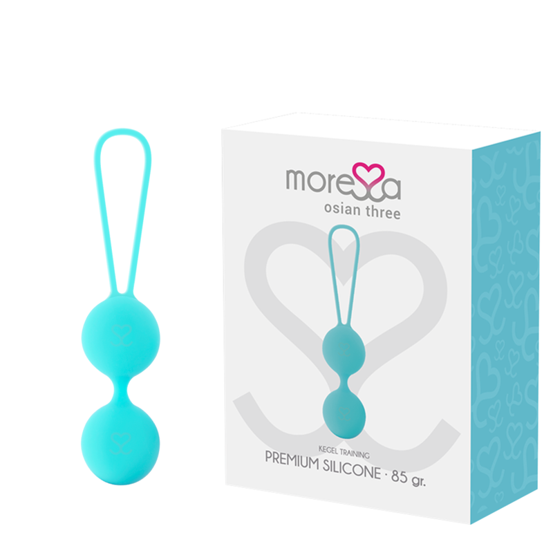 MORESSA - OSIAN THREE SILICONE TURQUOISE PREMIUM
