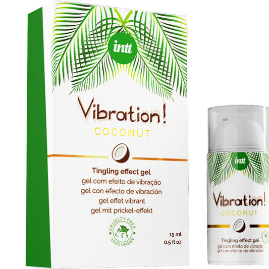 INTT - VIBRATION GEL POWERFUL STIMULATING LIQUID VIBRATOR VEGAN