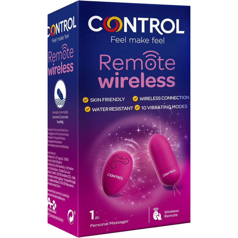 CONTROL - WIRELESS REMOTE CONTROL FOR THE PERSONAL MASSAGER