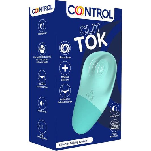 CONTROL - RECHARGEABLE CLITORIS STIMULATOR TONGUE CLIT TOK