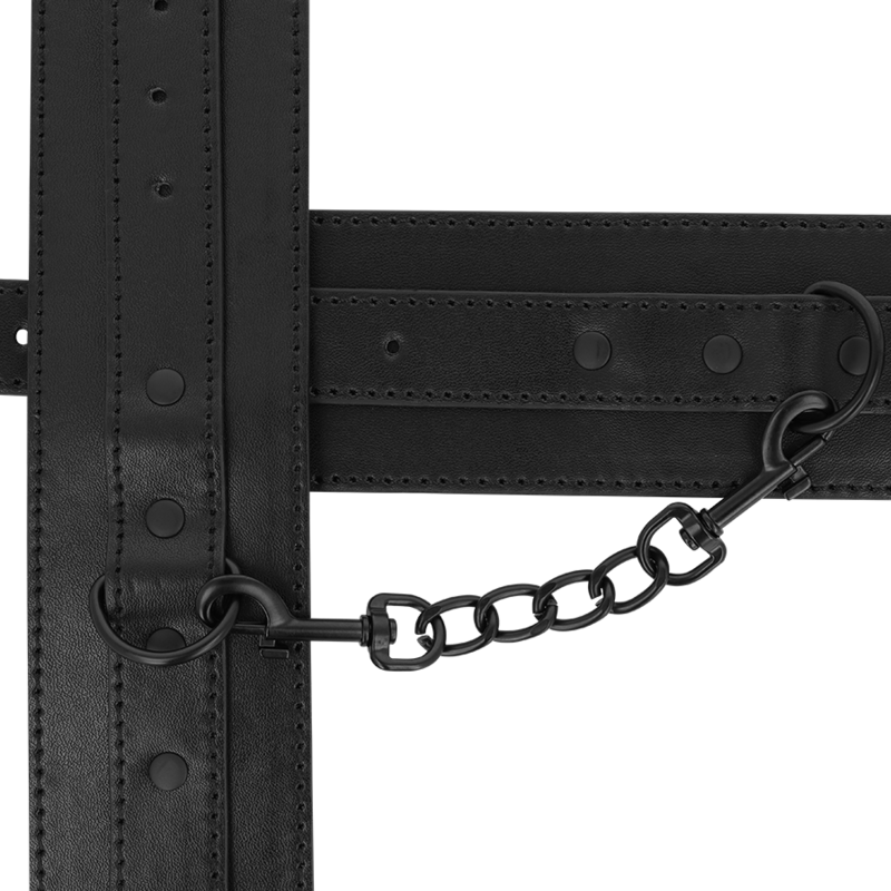 INTENSE - FETISH VEGAN LEATHER ANKLE GUARDS