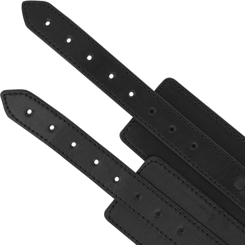 INTENSE - FETISH VEGAN LEATHER ANKLE GUARDS