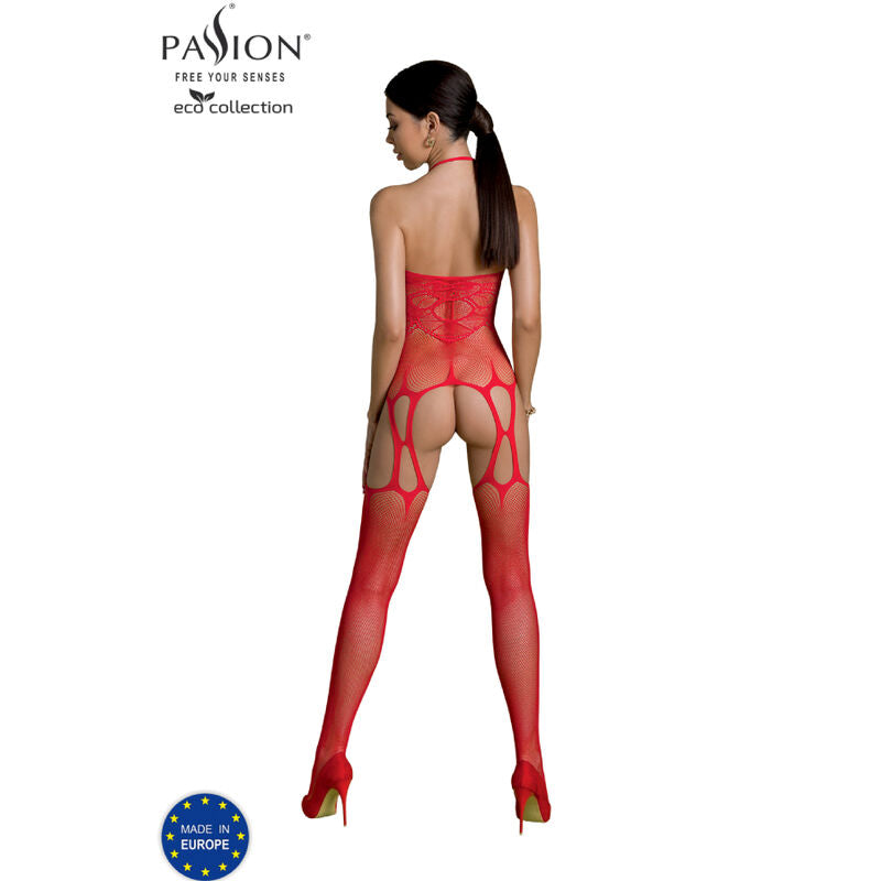 PASSION - BODYSTOCKING ECO COLLECTION ECO BS002 BLACK