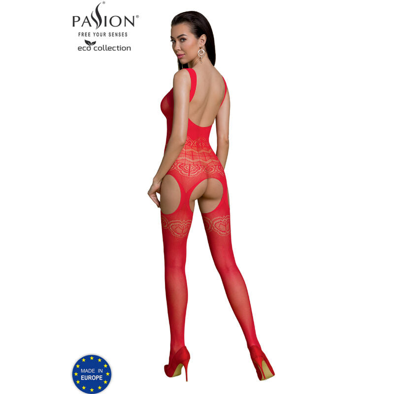 PASSION - BODYSTOCKING ECO COLLECTION ECO BS005 BLACK