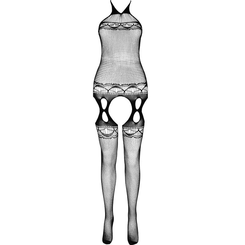 PASSION - BODYSTOCKING ECO COLLECTION ECO BS006 BLACK