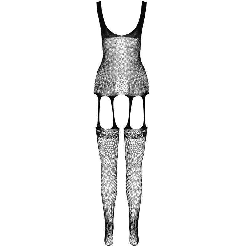 PASSION - BODYSTOCKING ECO COLLECTION ECO BS007 BLACK