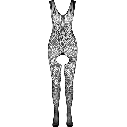 PASSION - BS098 BODYSTOCKING BLANC TAILLE UNIQUE