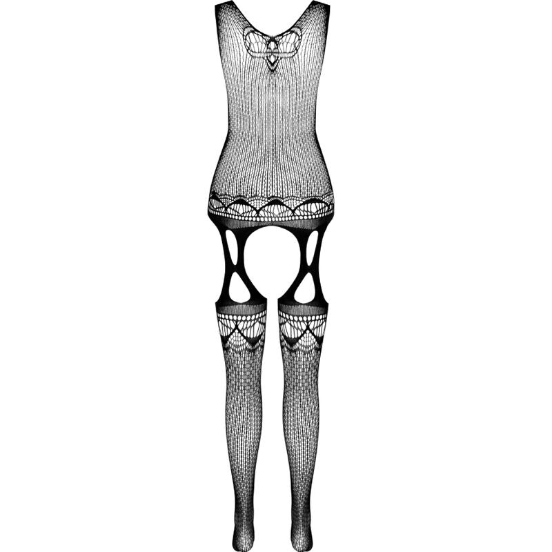 PASSION - BS099 BODYSTOCKING BLANC TAILLE UNIQUE