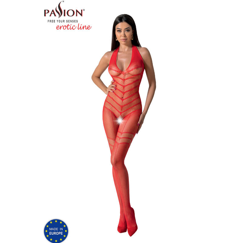 PASSION - BODYSTOCKING BLANC BS100 TAILLE UNIQUE