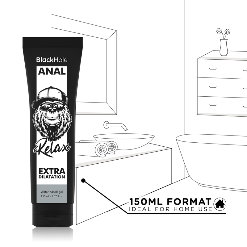 BLACK HOLE - WATER-BASED ANAL DILATION GEL 150 ML