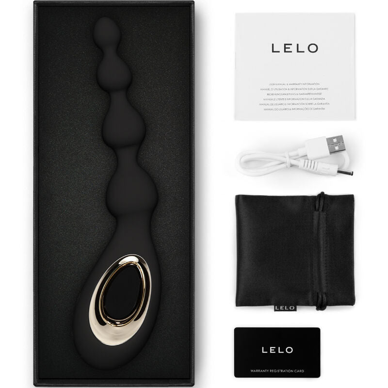 LELO - SORAYA BEADS PURPLE ANAL MASSAGER