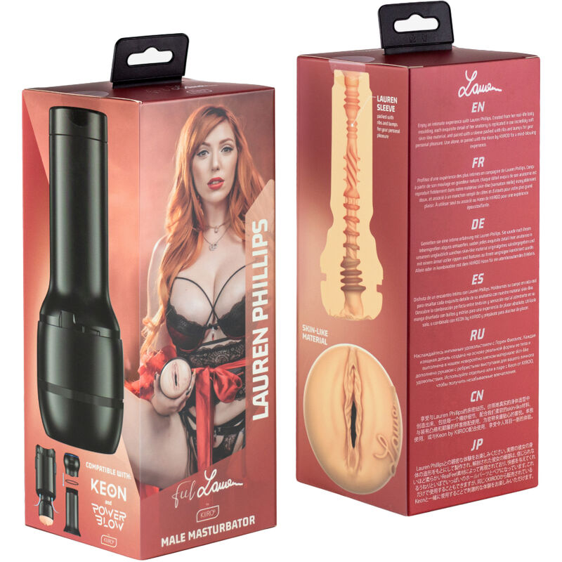KIIROO - FEEL LAUREN PHILLIPS STARS COLLECTION STROKERS COMPATIBLE POWERBLOW