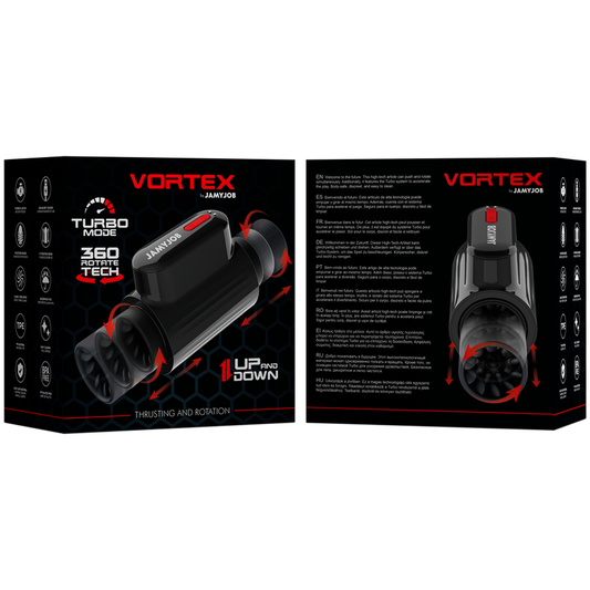 JAMYJOB - VORTEX AND ROTATION MASTURBATOR TECH TURBO MODE