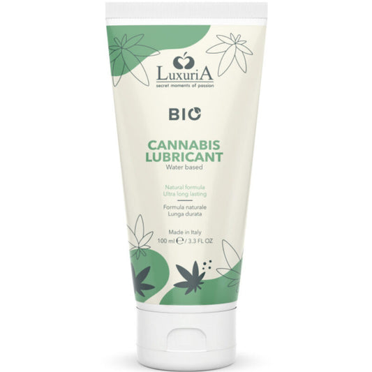 INTIMATELINE - LUBRICANTE LUXURIA DE CANNABIS ORGÁNICO A BASE DE AGUA 100 ML