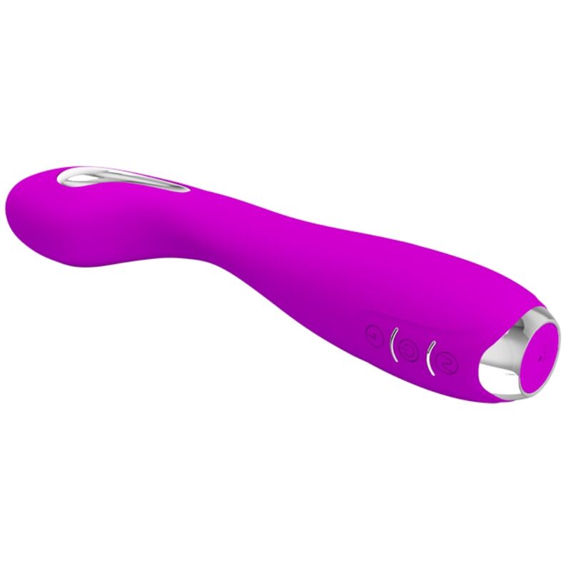 PRETTY LOVE - RECHARGEABLE ELECTROSHOCK VIBRATOR HECTOR - WATERPROOF PURPLE