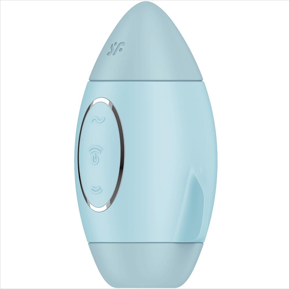 SATISFYER - MISSION CONTROL SMALL DOUBLE PULSE VIBRATOR LILAC