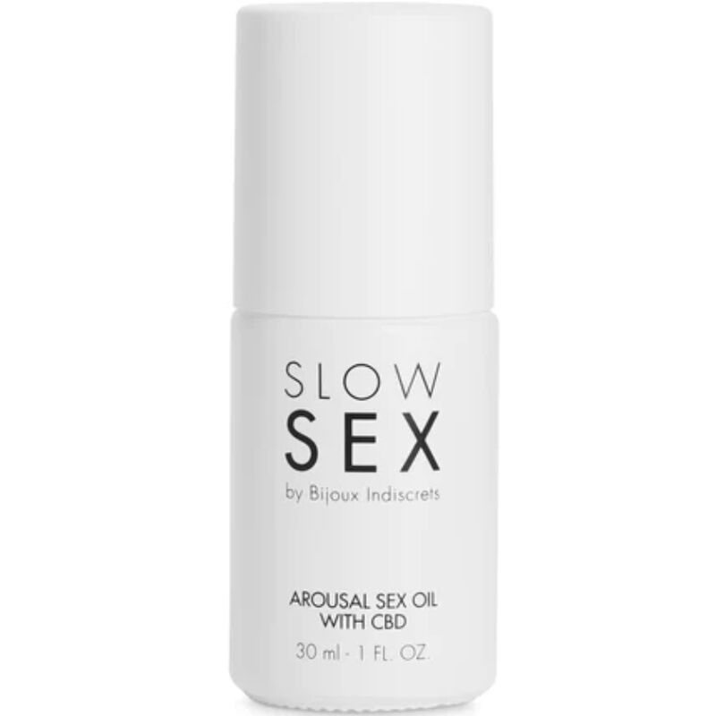 JOYERÍA - ACEITE DE MASAJE SEXUAL SLOW SEX CBD 30ML