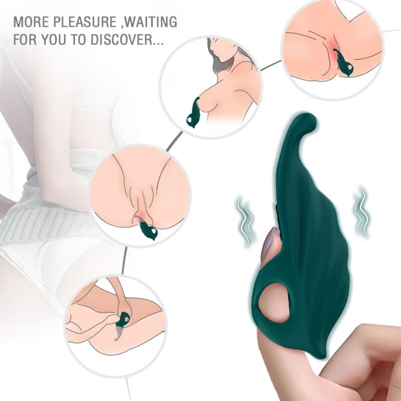 ARMONY - GREEN FINGER STIMULATOR &amp; VIBRATOR
