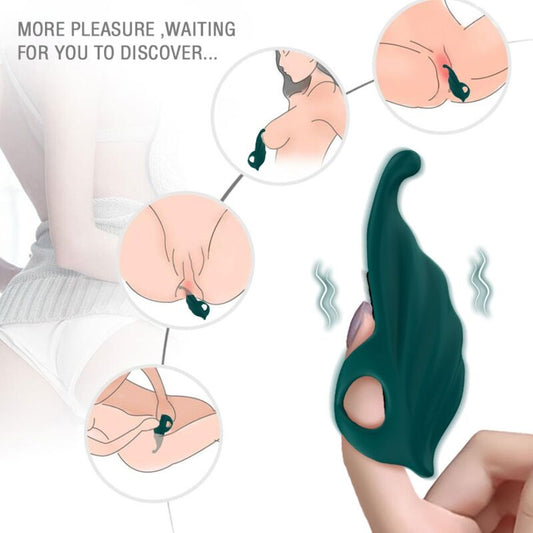 ARMONY - GREEN FINGER STIMULATOR &amp; VIBRATOR