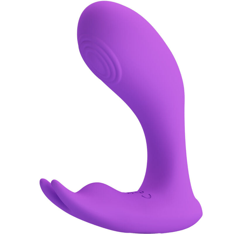 PRETTY LOVE - IDABELLE PULSATING AND VIBRATING REMOTE CONTROL PULSATING VIOLET