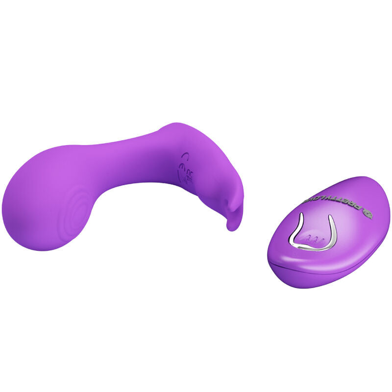 PRETTY LOVE - IDABELLE PULSATING AND VIBRATING REMOTE CONTROL PULSATING VIOLET